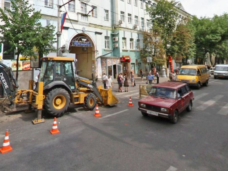 Новую пешеходную зону решили обустроить в центре Воронежа