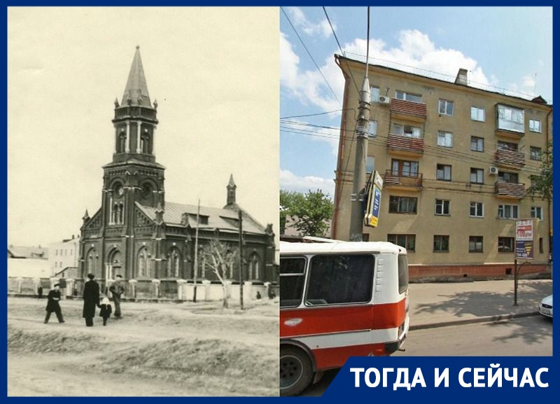 Памятник польского зодчества вытеснила невзрачная хрущовка в Воронеже