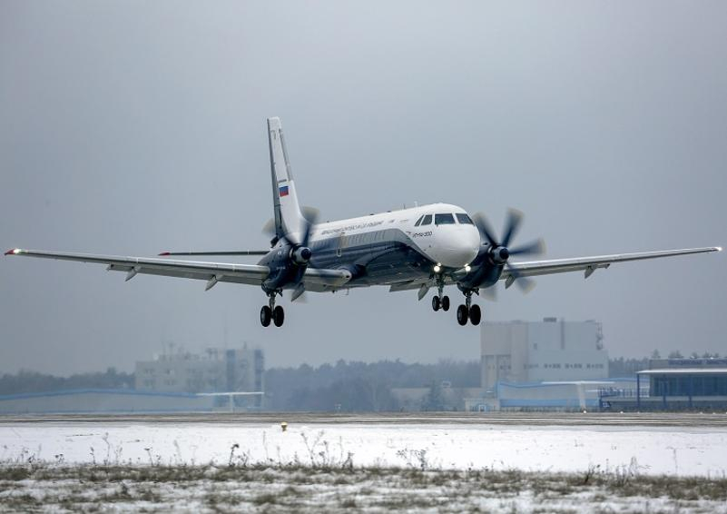 Новый гражданский самолет с воронежскими элементами поднял в небо Герой России