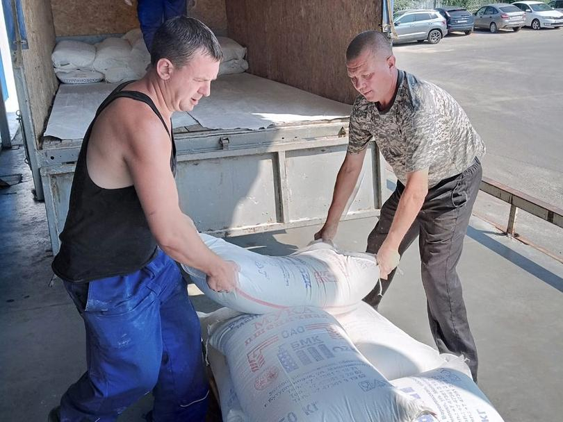Воронежские фермеры передали в ЛНР и ДНР 1,5 тонны продовольственных товаров