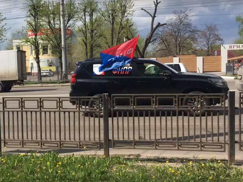 Участников многокилометрового автопробега заметили в Воронеже