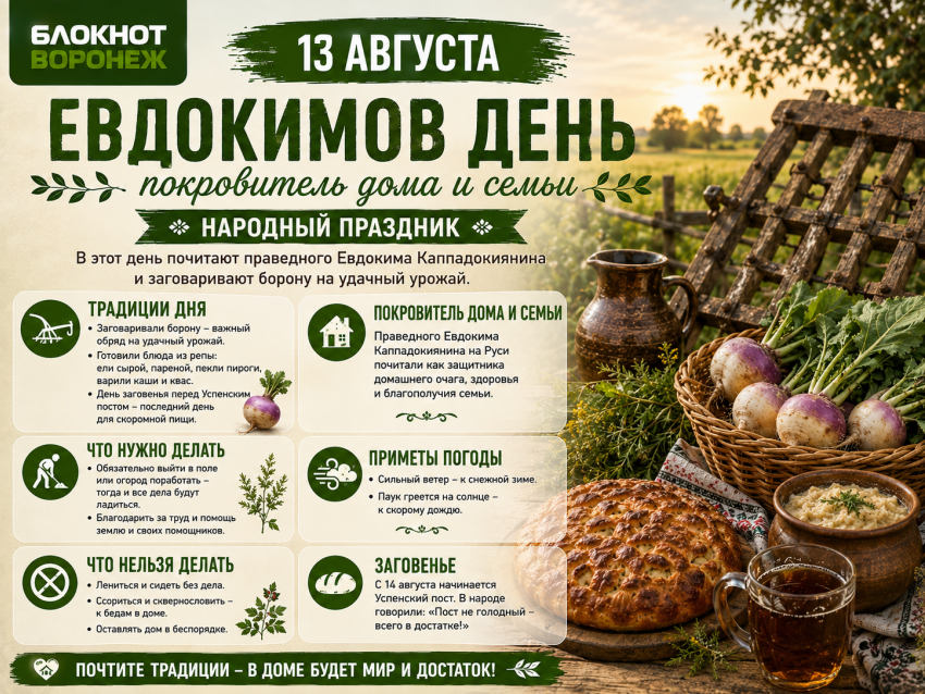 «Конь не сдвинется»: зачем мужики заговаривали борону в Евдокимов день