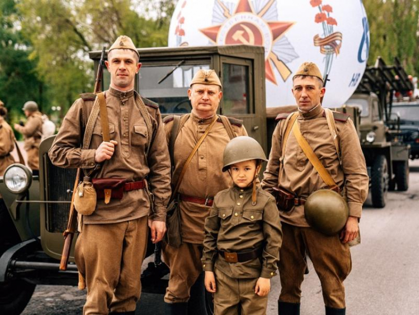 9 мая Нововоронежцы отметили 76-ую годовщину Великой Победы