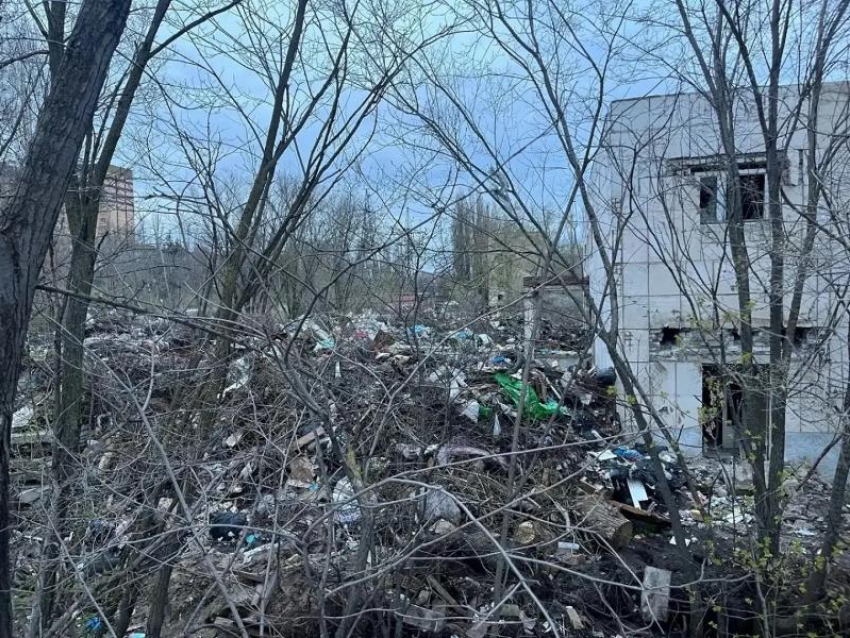 Cвалка наперекор здравому смыслу появилась в Советском районе Воронежа