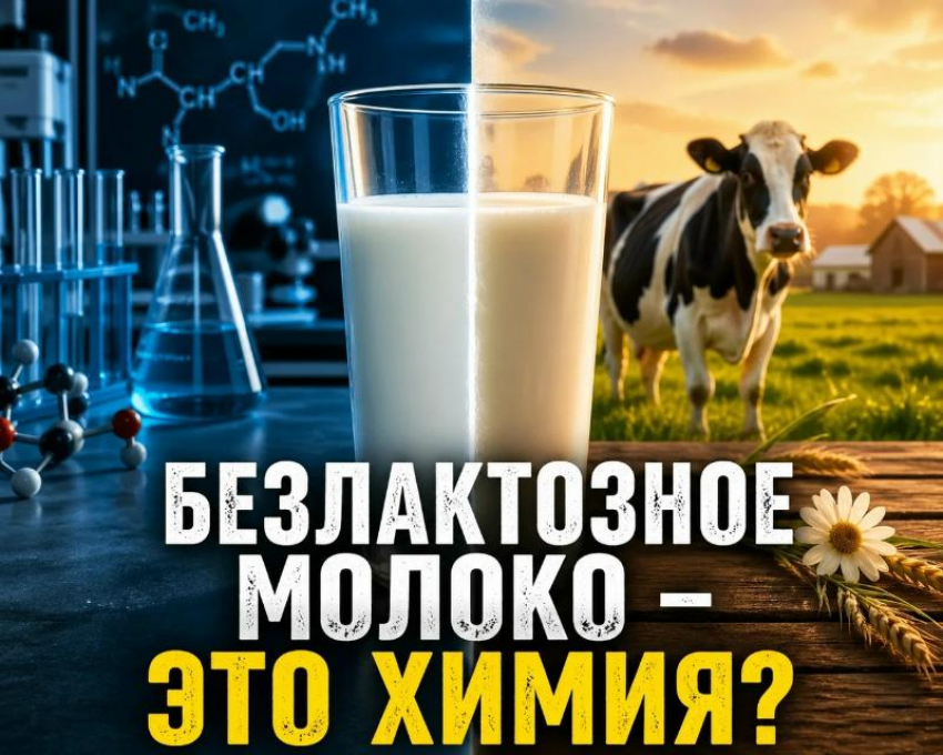 Химия или нет: технолог из Воронежа объяснила, из чего состоит безлактозное молоко 
