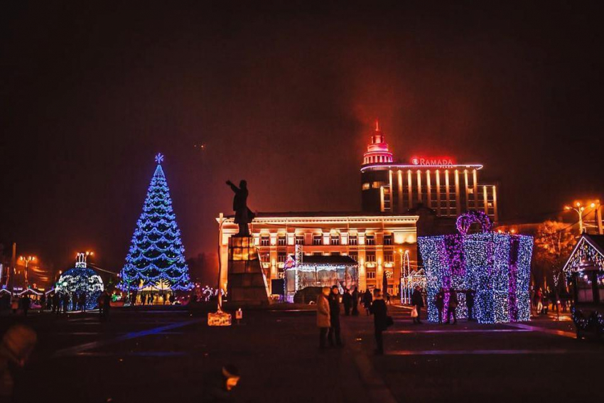 Воронеж попал в топ-10 городов России для празднования Нового года