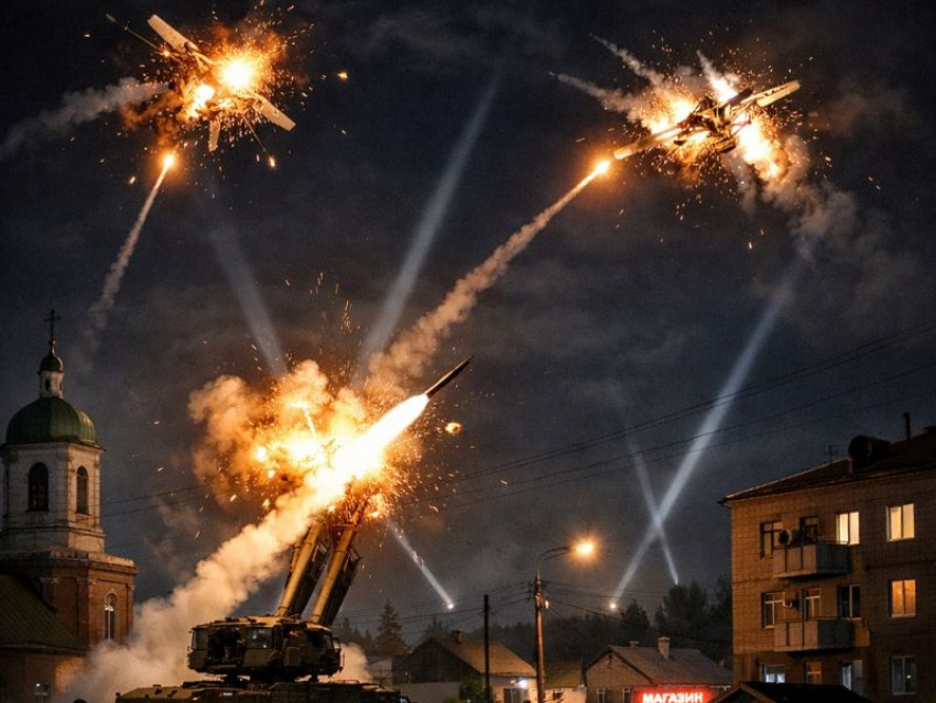 Названо число вражеских БПЛА, сбитых за ночь в небе над Воронежской областью