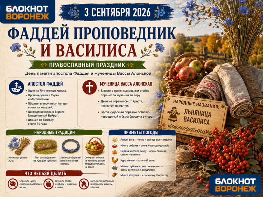 Не готовьте яблоки и не ищите чужих советов: что запрещено 3 сентября