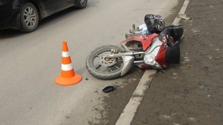 В страшной аварии под Воронежем погиб школьник-мотоциклист