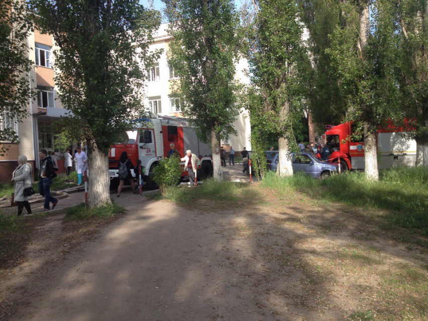 В Воронеже эвакуировали поликлинику из-за задымления