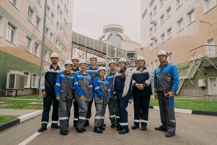 На Нововоронежской АЭС прошли производственную практику студенты Белорусского национального технического университета