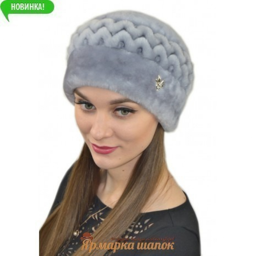 Модные и современные женские шапки из овчины