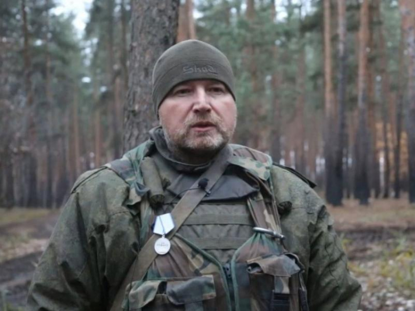 Воронежского командира мотострелковой роты наградили медалью «За отвагу» в ходе СВО