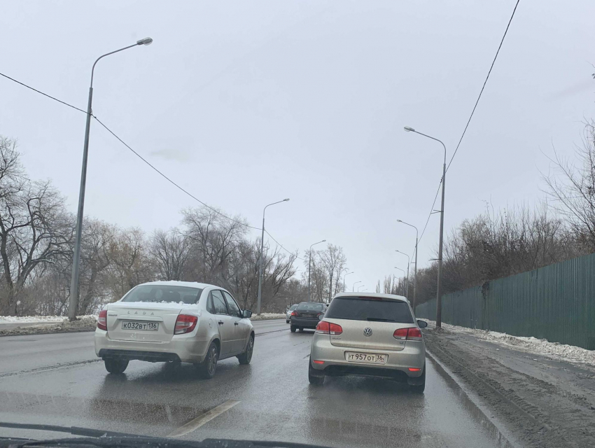 Воронеж замер без пробок в последний день новогодних каникул