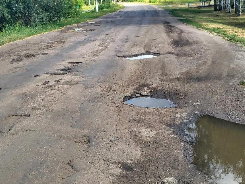 Лунные кратеры нашли на дороге в Воронежской области 