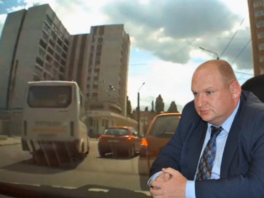 Автобус депутата Крутских показал себя королём дороги в Воронеже