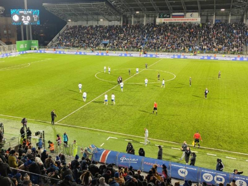 Воронежский «Факел» обыграл «Торпедо» впервые за 40 лет 