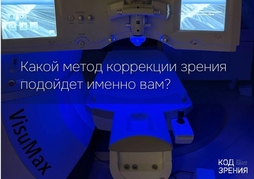 Какой метод лазерной коррекции зрения выбрать? 