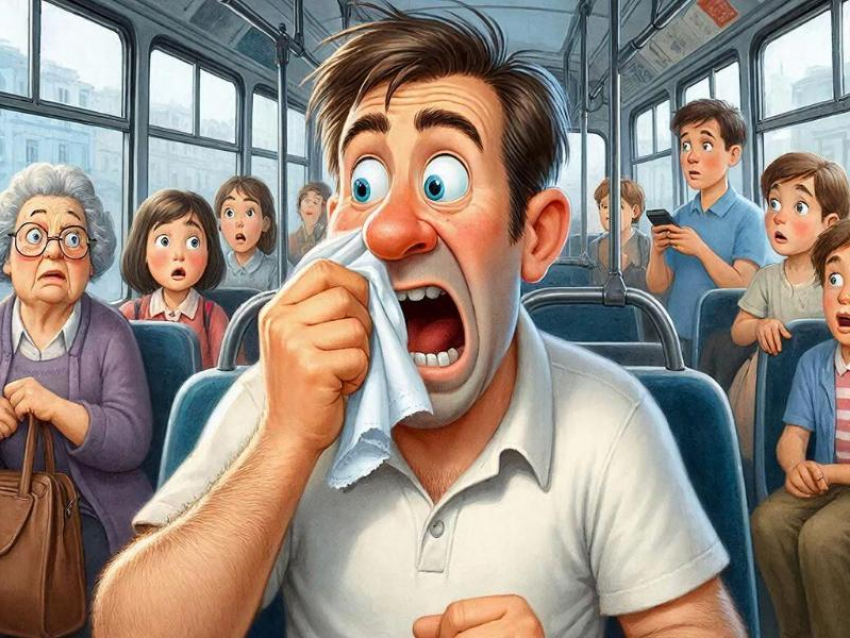 О респираторном этикете в общественном транспорте напомнили воронежцам