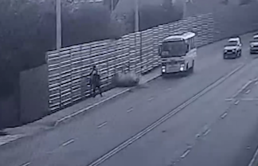 Жесткое смертельное ДТП с мотоциклистом сняли в Воронежской области 
