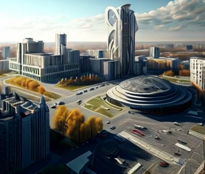 Нейросеть показала, как будет выглядеть Воронеж в 2077 году