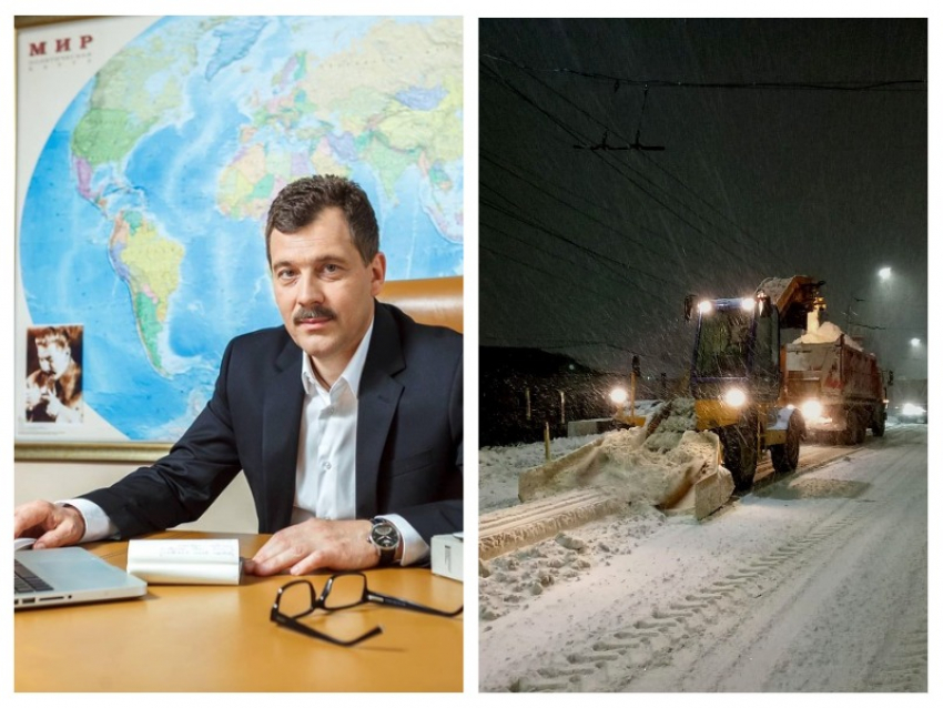 Депутат признал, что коммунальные службы Воронежа не могут справиться со снегопадом