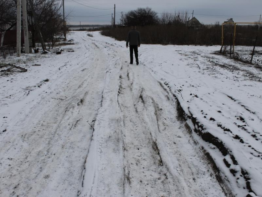 300 семей страдают от бездорожья под Воронежем