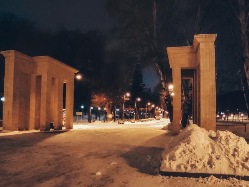 Воронежский парк «Динамо» раскритиковали за «неновогоднесть»