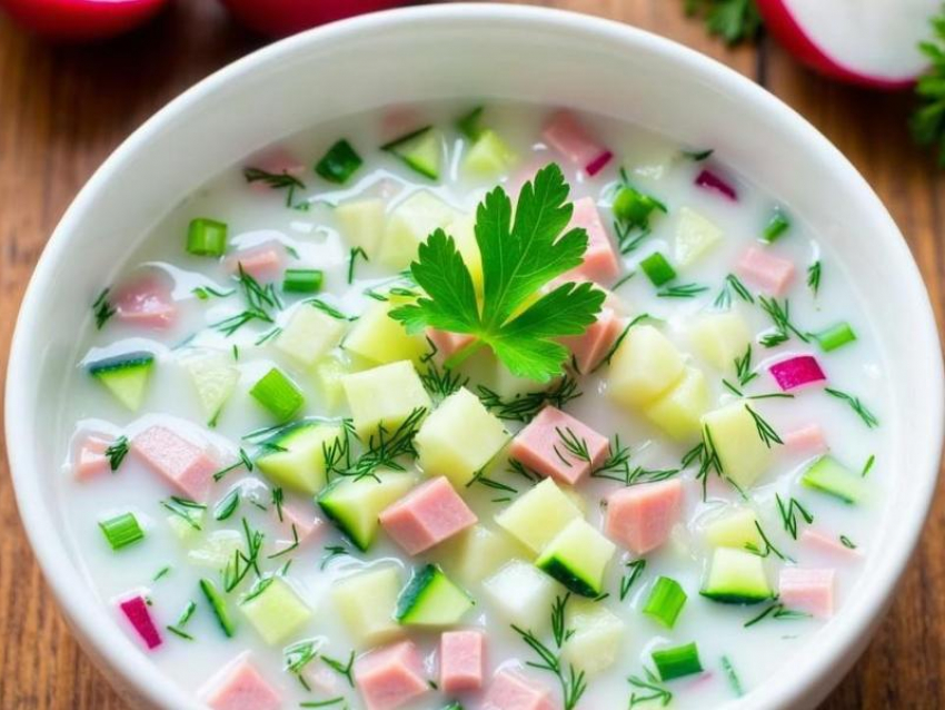 С ананасом, кокосовым молоком и васаби: публикуем странные рецепты окрошки
