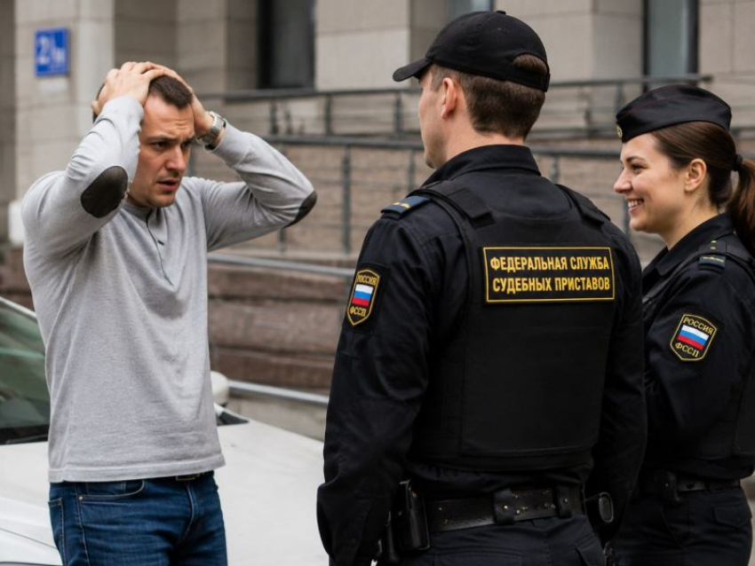 К хитрой уловке прибегли судебные приставы, чтобы выбить долг с алиментщика в Воронеже