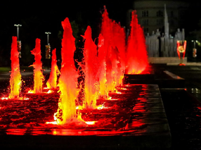 Как будет работать фонтан на площади Победы в Воронеже