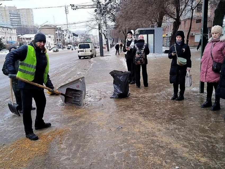 Что сказали в мэрии Воронежа по поводу превратившихся в каток городских дорог