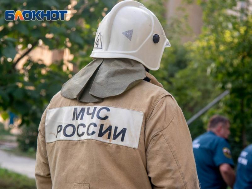 Пожар на Ленинском проспекте в Воронеже 