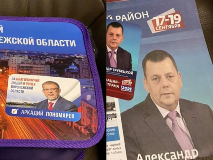 Единороссы Пономарёв и Трубецкой цинично использовали детей на выборах в Воронеже