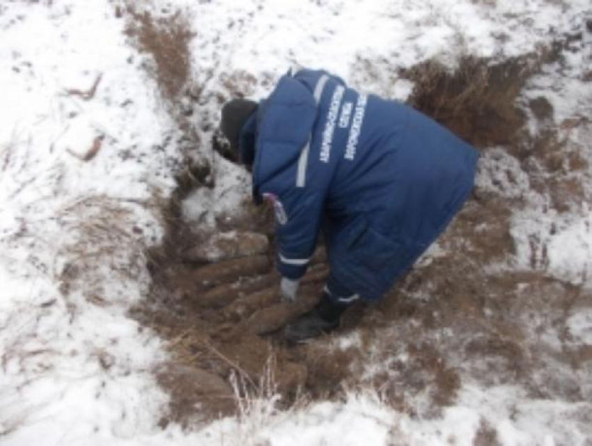 В Коминтерновском районе Воронежа нашли мину времен войны