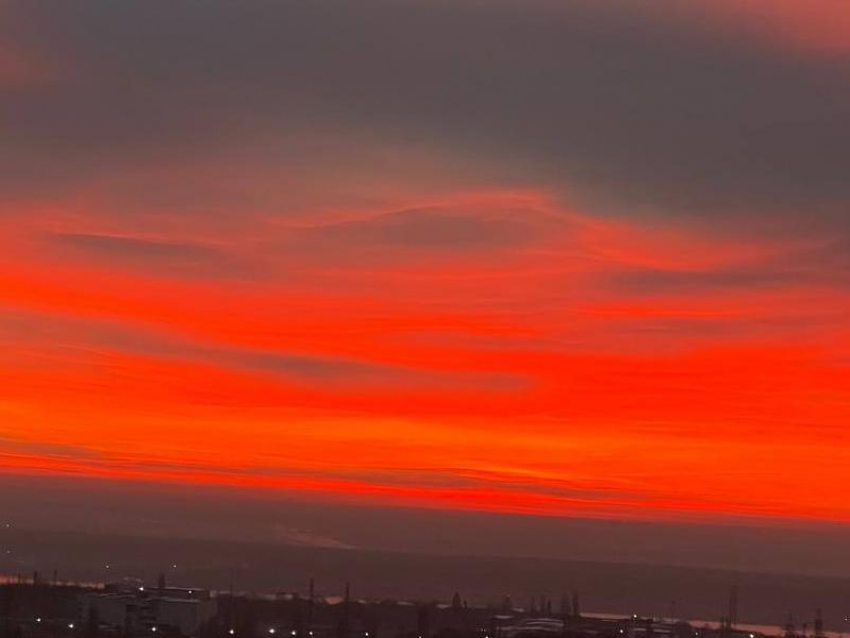 Волшебным выдалось утро у жителей Воронежа