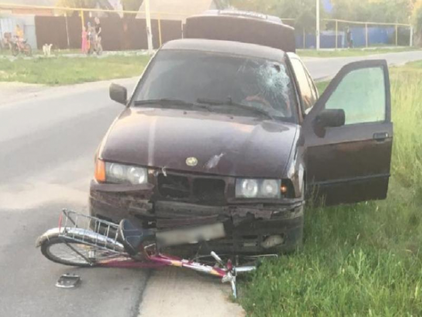 Опубликовано фото с места ДТП со школьницей на велосипеде под Воронежем 