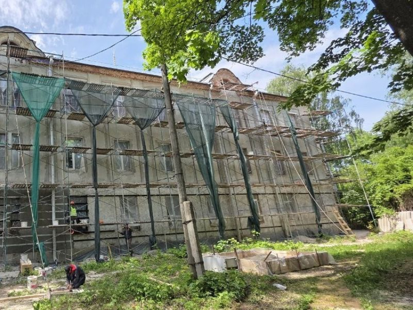 Началась реставрация старинного здания Воронежского аграрного университета