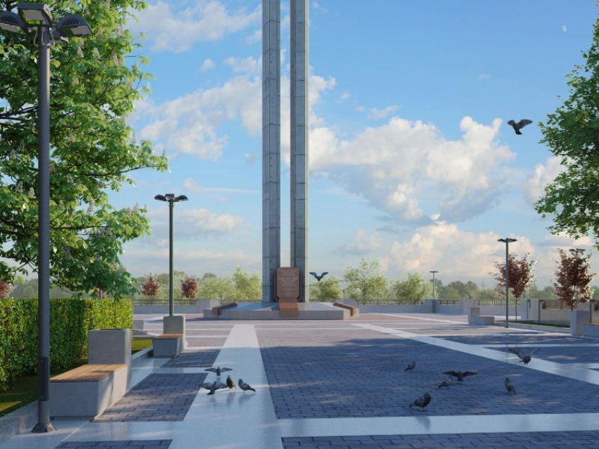 Стало известно, как будет выглядеть обновленная площадь победы в Воронеже
