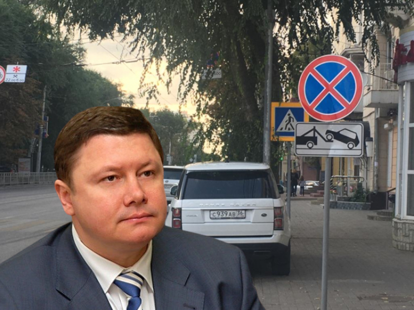 Range Rover депутата Сысоева цинично припарковали в Воронеже 