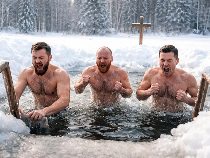 Минздрав Воронежской области предупреждил об опасности зимнего купания