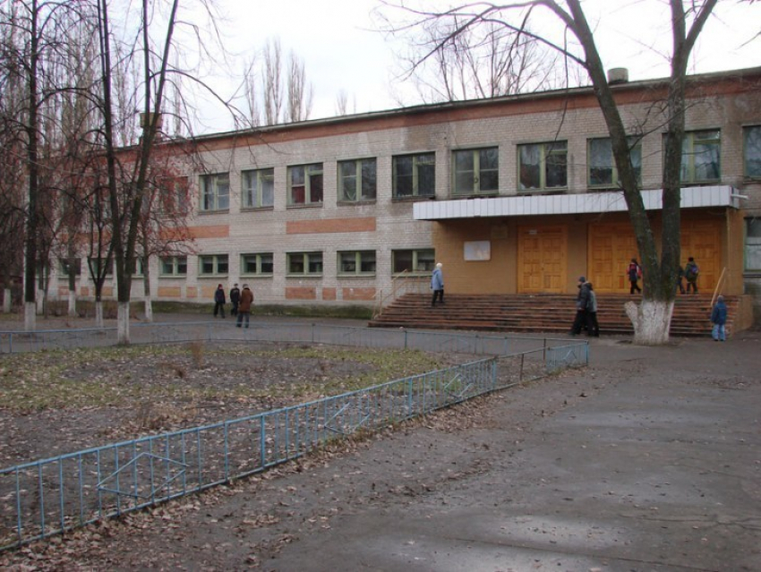 Нацистскую символику убрали с ограды воронежской школы после вмешательства прокуратуры