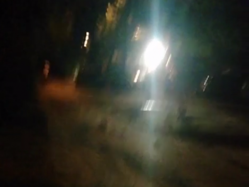 Причина бессонной ночи попала на видео в Воронеже 