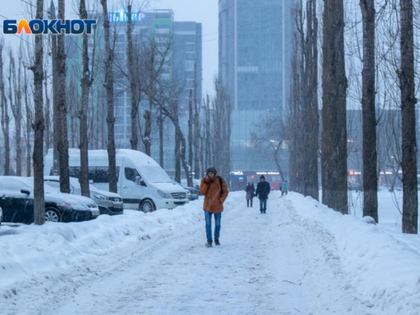 Плюсовую температуру принесет тыловая часть циклона в Воронежскую область 