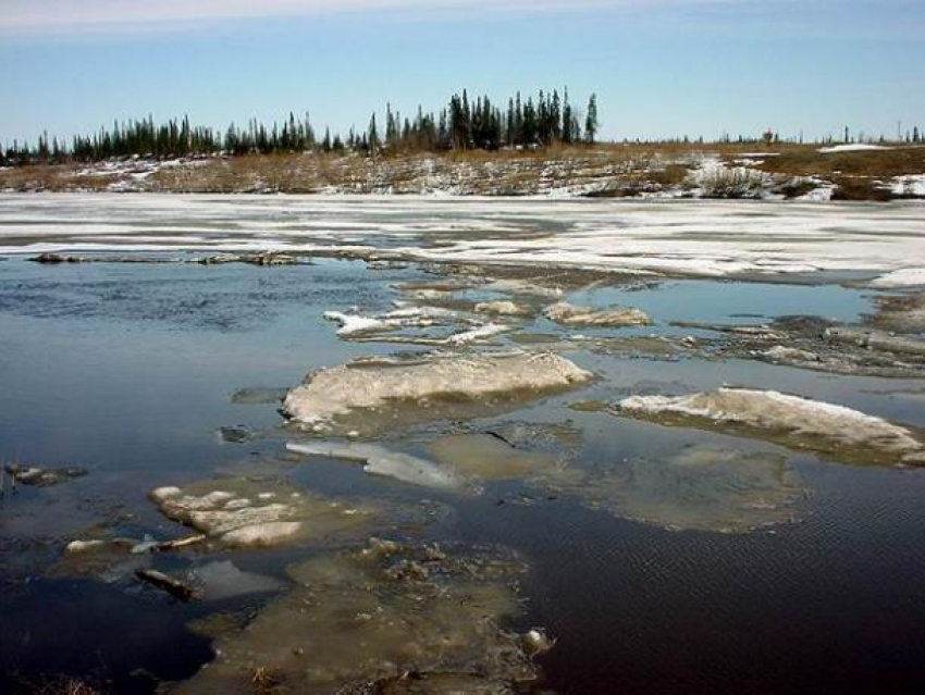Воронежцев предупредили об опасном льде на водохранилище