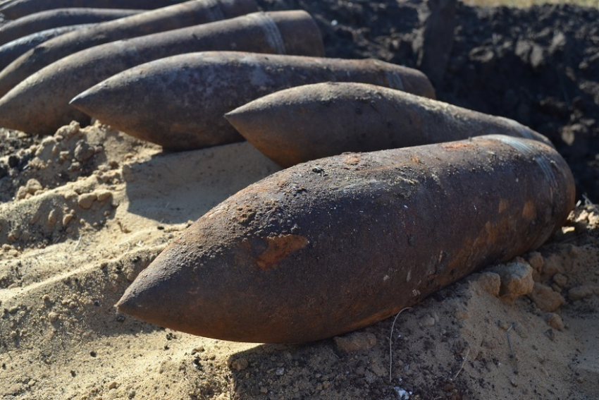 В Воронежской области взорвали 2,5 тонны боеприпасов