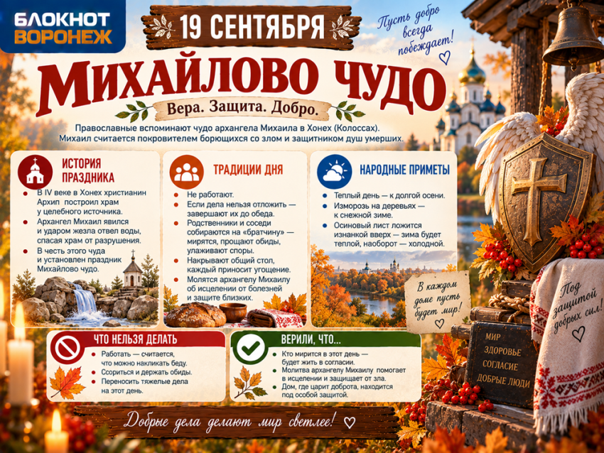 «Накличет беду»: почему 19 сентября нельзя работать 