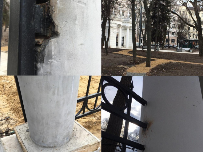 Спасите «Орлёнок»: неприглядные детали скандальной реконструкции парка показали на фото в Воронеже