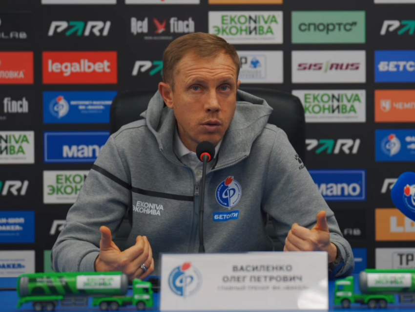 «Гол был забит честно»: тренер «Факела» прокомментировал спорные эпизоды матча со «Спартаком"