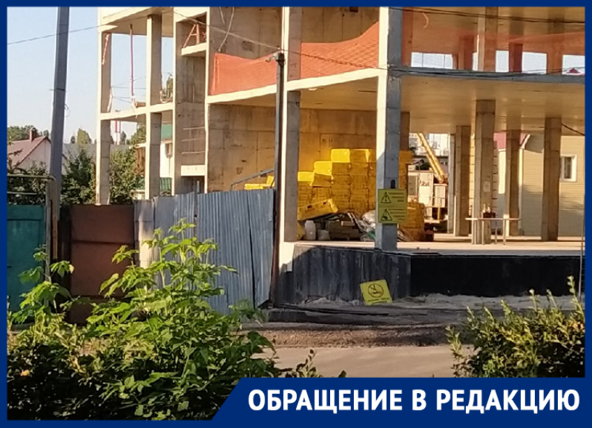 Воронежцы обвинили в своей бессоннице стройку непростого 10-этажного медцентра